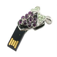 Diamante de uvas forma memoria USB images