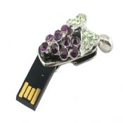 Clé USB forme diamant raisins images