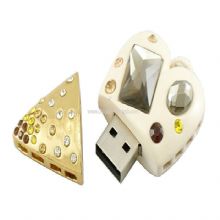 Jewelry USB Flash Drive With Shinning Diamond images