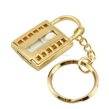 Lock Shape Jewelry USB Flash Drive With Keyring images