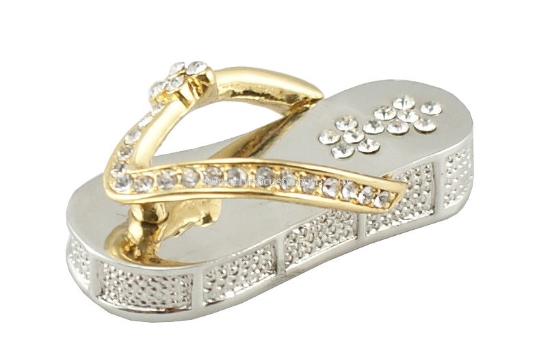 Flip-flops Shape Jewelry Style USB Flash Drive