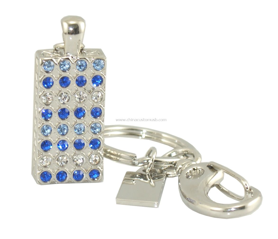 Memoria USB promocional con brillo diamante