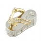 Forma de flip-flops joyas estilo USB Flash Drive small picture