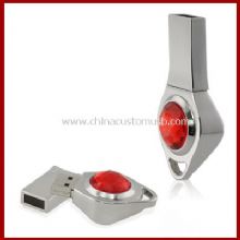 Metal USB Flash Drive with Diamond images