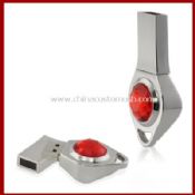 Metal USB Flash Drive with Diamond images