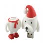 Dog Shape USB Memory Stick small picture
