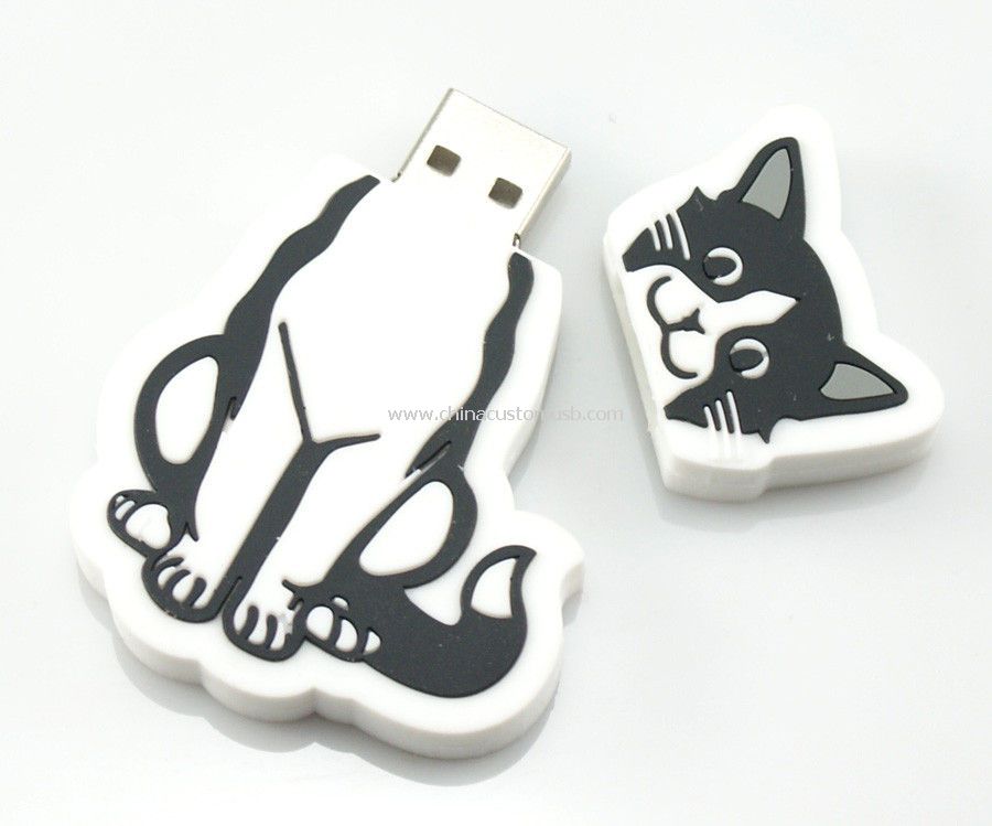 Cat Shape High Speed Memory Stick Storage Device