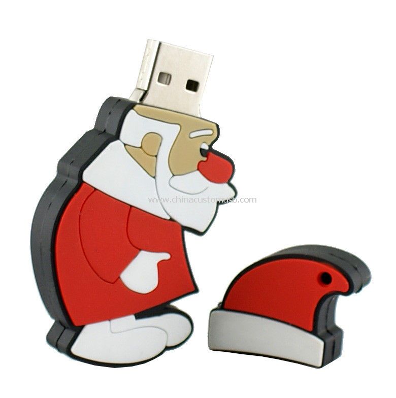 عيد الميلاد USB 2.0 الذاكرة عصا جهاز التخزين