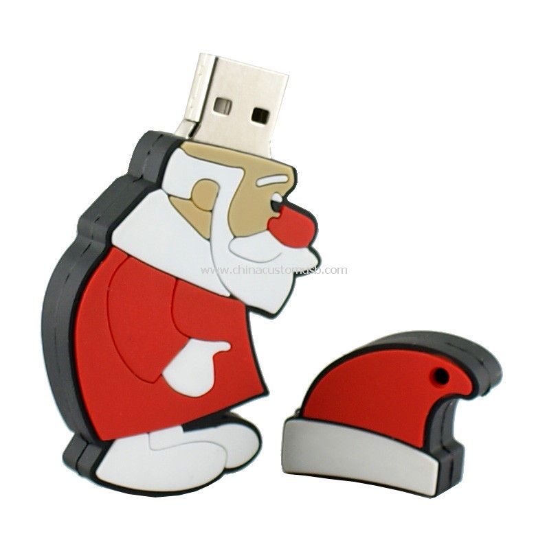 کریسمس USB 2.0 حافظه دستگاه ذخیره سازی چوب