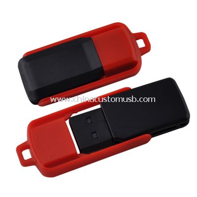 Mini plastik USB yuvarlak yüzey