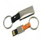 Metalliskt USB blixt driva med Keyring 8GB small picture