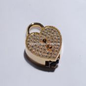 Металл сердце флэш-накопитель USB images