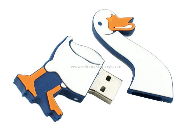 Kacsa alakú USB memóriáról