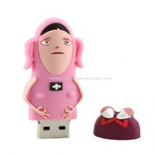 Pink menneskelige figur USB 2.0 Stick images