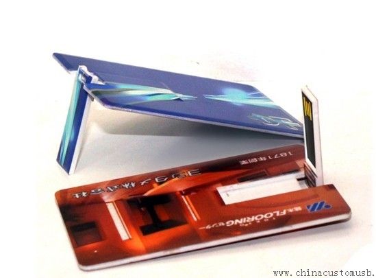 Cartão plástico USB Flash Disk