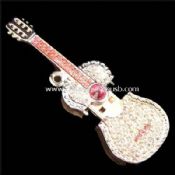 Jewelry Guitar USB flash driver images