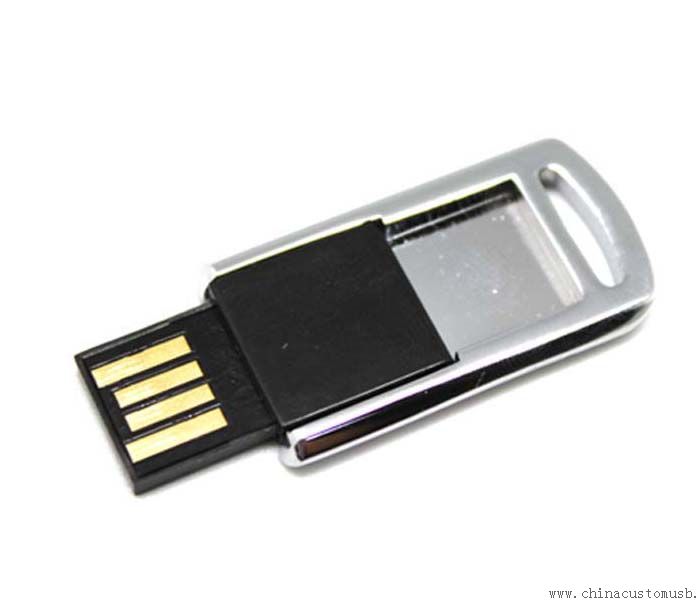 Mini fém USB villanás korong