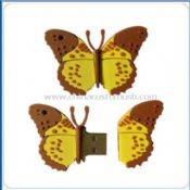 Disco USB de PVC mariposa images