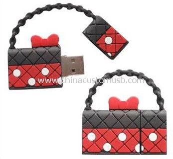 PVC Handbag shape USB Disk