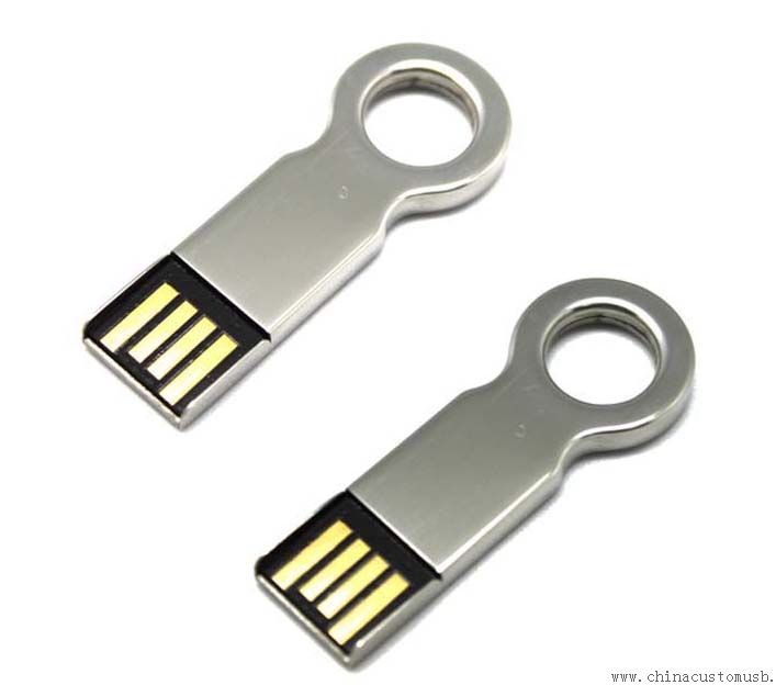 محرك فلاش USB معدنية صغيرة