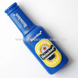 PVC Bottle shape USB Disk