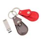 Keychain Leather USB Flash Drive 8GB small picture