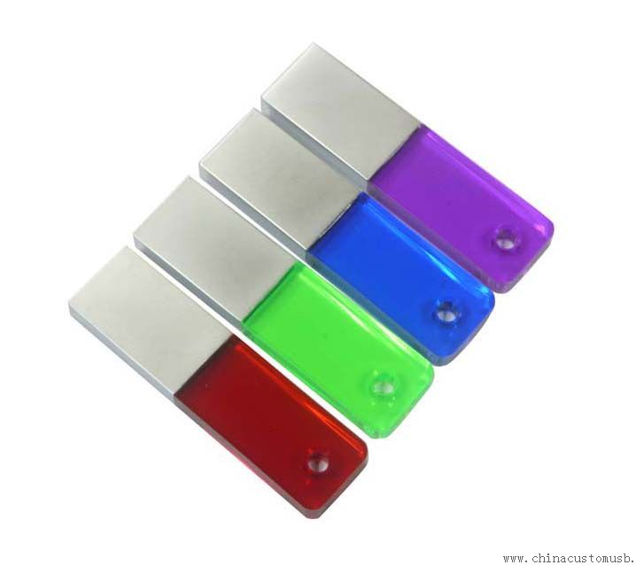 Disco de destello del USB de plástico colorido