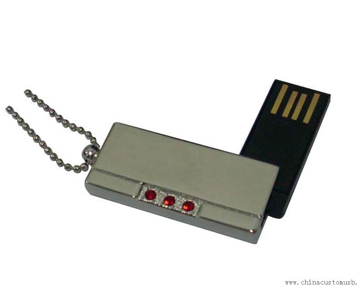 Slide de metal USB Flash Drives
