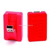 Forme de PVC Cube USB Flash Drive images