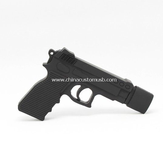 Forma PVC arma disco USB
