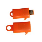 Mini Plastic Push-pull USB Flash Disk images