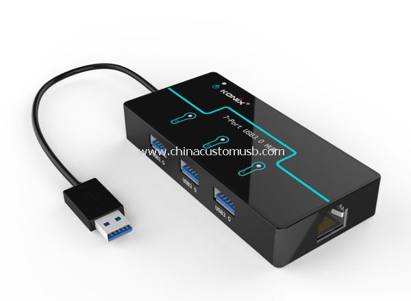 3-PORT USB 3.0 HUB