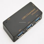 4-port bærbare USB 3.0-HUB images