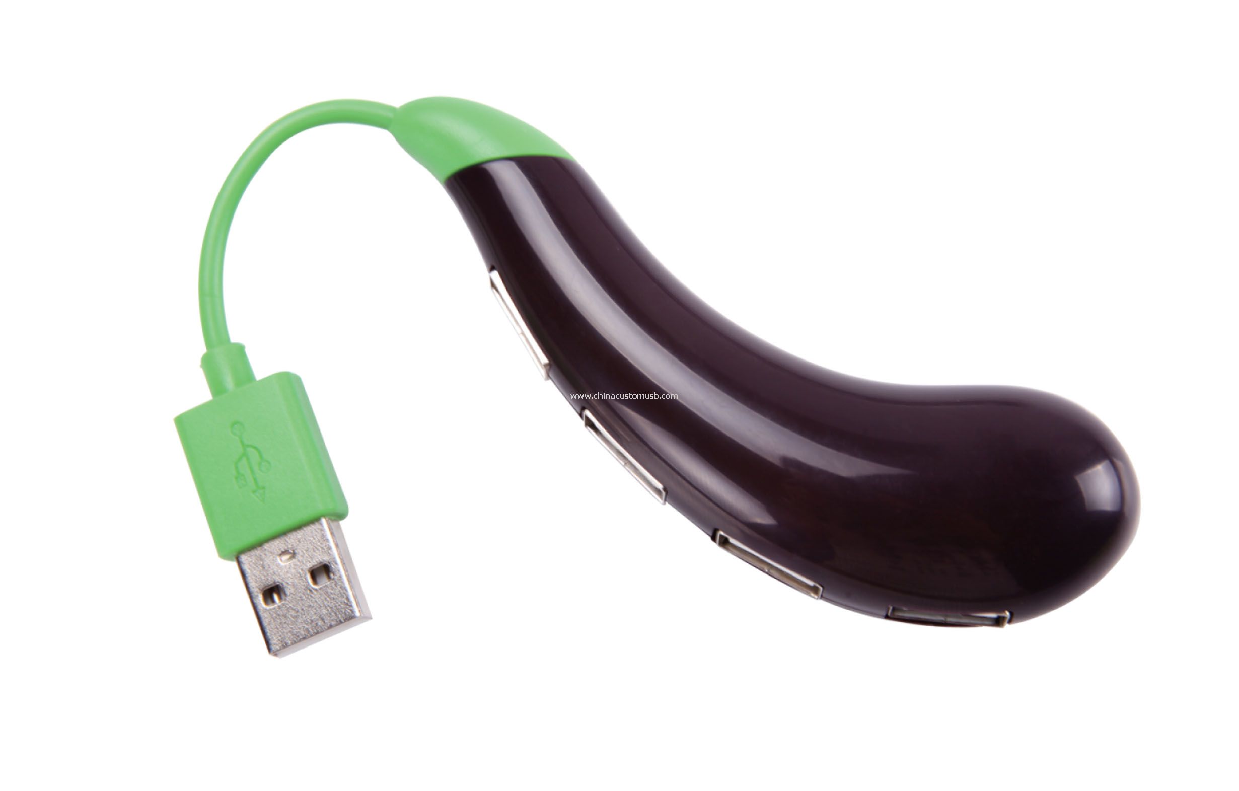 Aubergine USB Hub