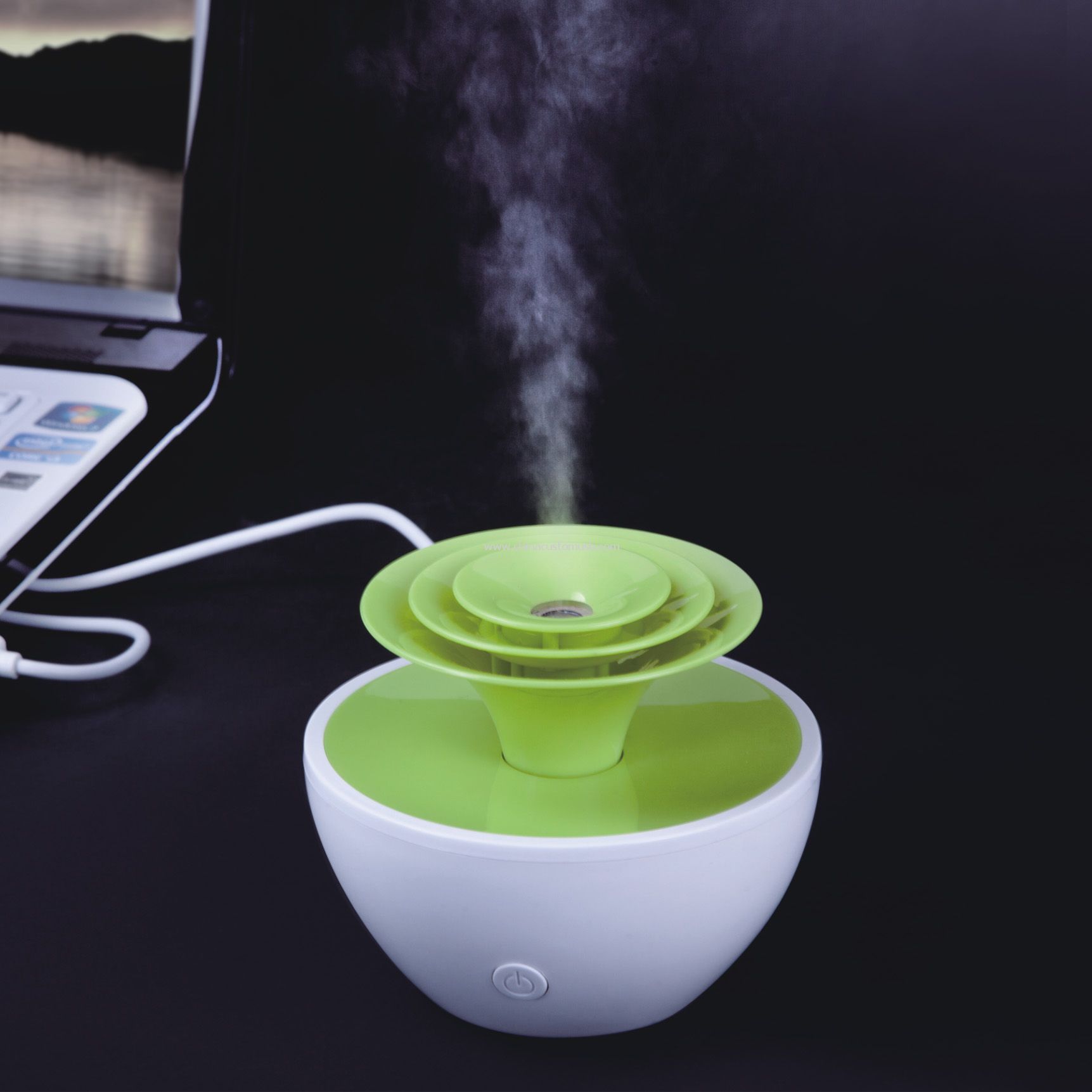 Humidificador ultrasónico del suministro de energía USB