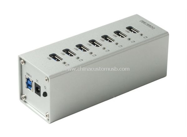 Aluminium-high-Speed 7 USB3. 0 hub