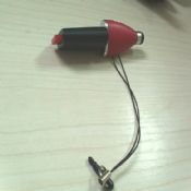 ABS Stylus kalem USB birden parlamak yuvarlak yüzey images
