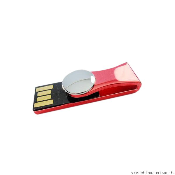 محرك فلاش USB مشبك كريستال 32 جيجابايت