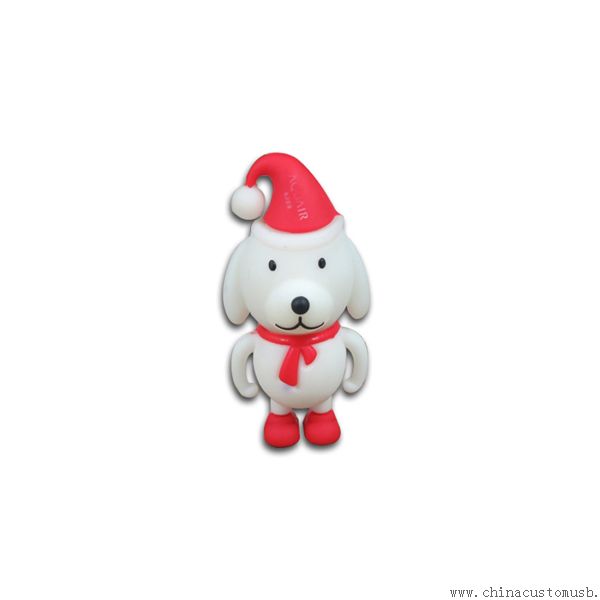 Noël de PVC USB Flash Drive