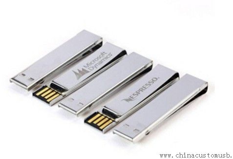 دیسک فلش USB فوق العاده باریک فلزی