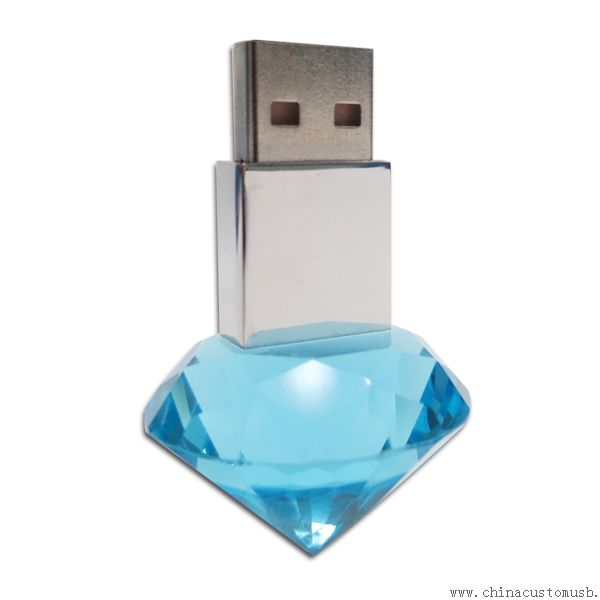 Disque USB Crystal Blue