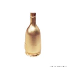 الألومنيوم زجاجة الشمبانيا أقراص فلاش USB images