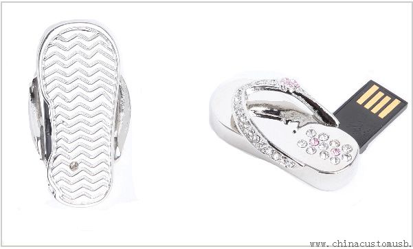Forme de la chaussure bijoux clé USB 16Go