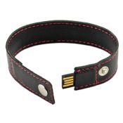 Leder-Writband USB-Flash-Disk images