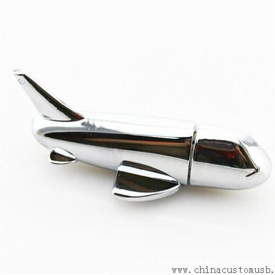 Metal Airplane Shape USB Flash Disk