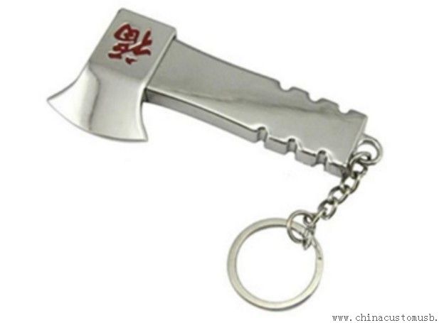 Topor de metal forma USB Flash Disk