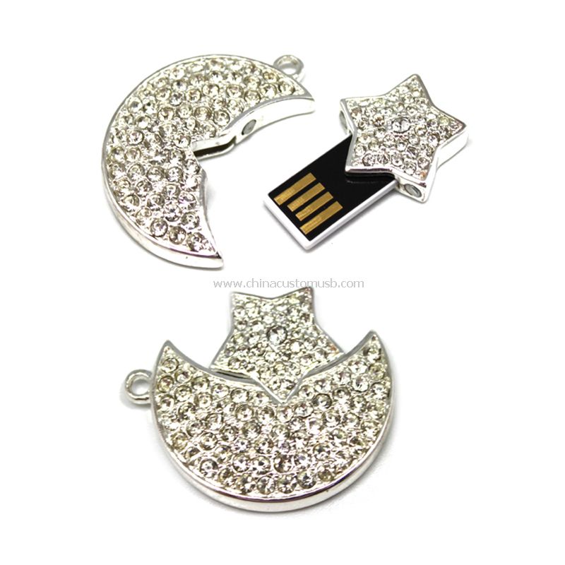 Disco del usb del diamante