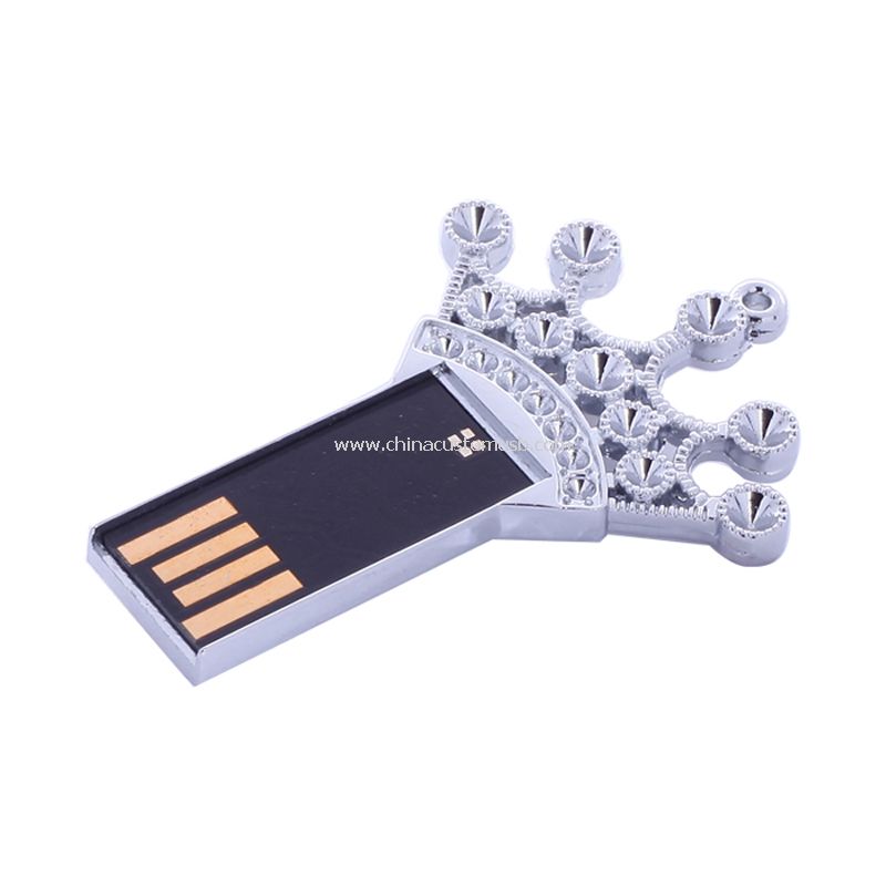 Bijoux de couronne USB Disk