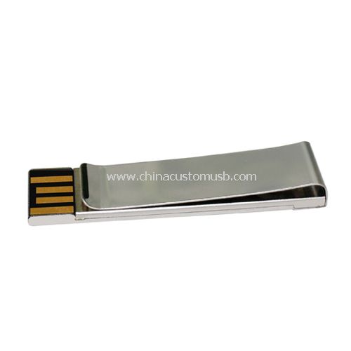 Metallisk klip USB Flash Disk