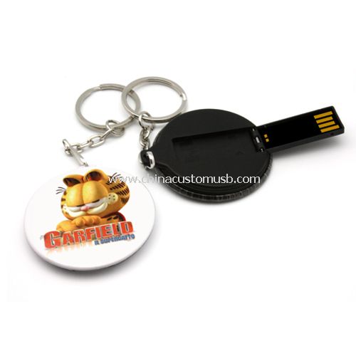 Kartu Mini USB Disk dengan sablon logo